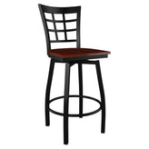 Window Back Swivel Bar Stool19c43fa35553e9196e