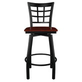 Window Back Swivel Bar Stool19c43fa355569ad710