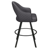 Invicta Premium Bucket Swivel Bar Stool with Circular Frame19b9e6e6119289db6