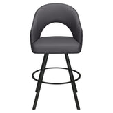 Invicta Premium Bucket Swivel Bar Stool with Circular Frame19b9e6e611954d9926