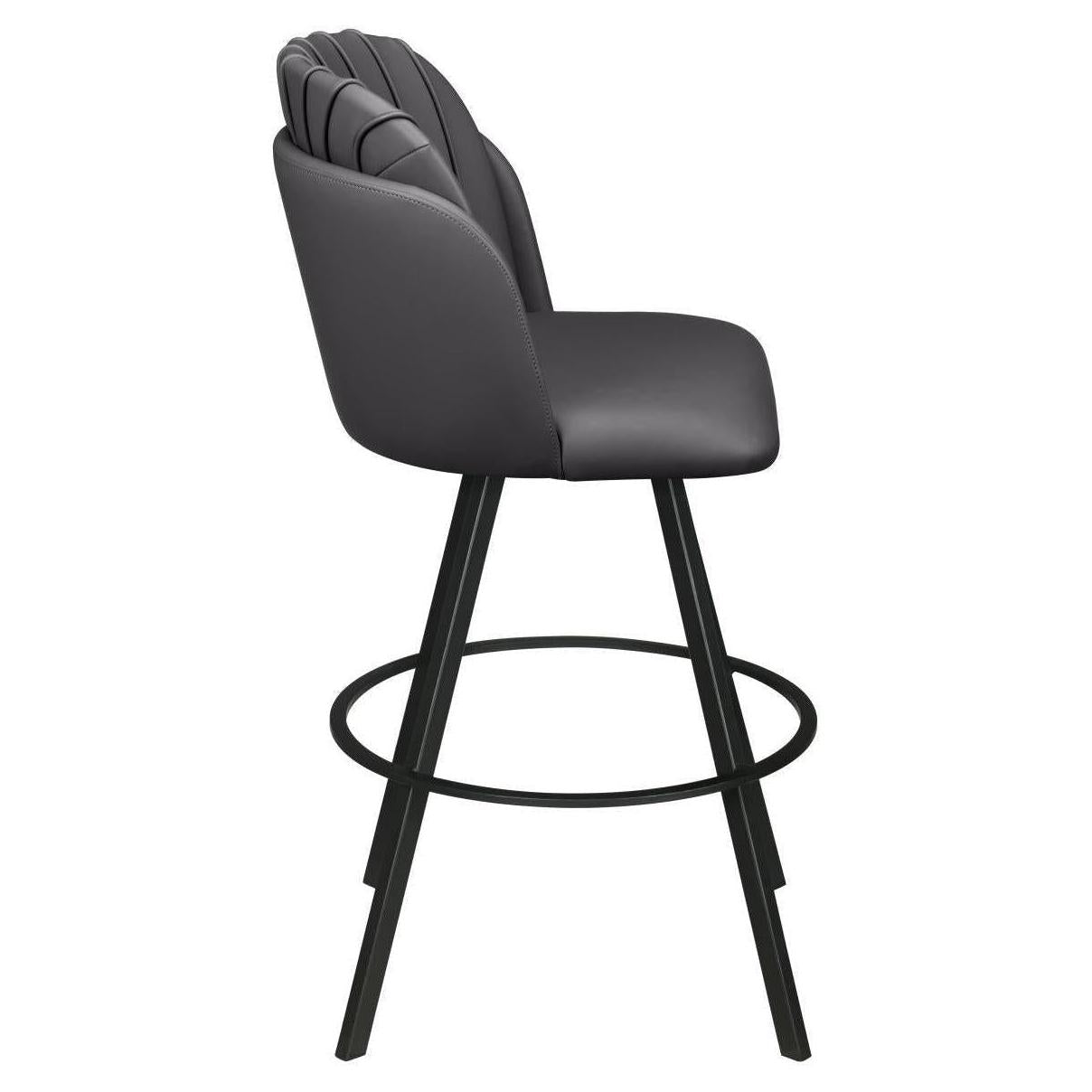 Premium Sooti Swivel Bar Stool with Circular Frame19a55c77ee66fcc78a