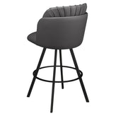 Premium Sooti Swivel Bar Stool with Circular Frame19a55c77ee654683d5