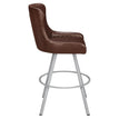 Premium Savino Swivel Bar Stool with Circular Frame19ba44bc5ec26e3680