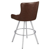 Premium Savino Swivel Bar Stool with Circular Frame19ba44bc5ec126ec5c