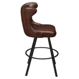 Darlo Premium Bucket Swivel Bar Stool with Circular Frame19b8fdcb3cf333e2cc