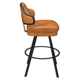 Valentino Premium Casino Bucket Bar Stool with Circular Frame19cd30f2e81186ef02