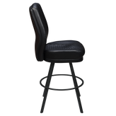 Bruno Diamond Back Premium Bucket Bar Stool with Circular Frame19cd3244ce945bfaa8