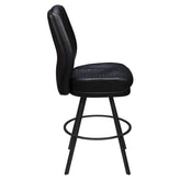 Bruno Diamond Back Premium Bucket Bar Stool with Circular Frame19cd3244ce945bfaa8