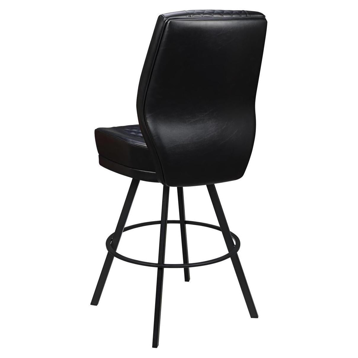 Bruno Diamond Back Premium Bucket Bar Stool with Circular Frame19cd3244ce96418562