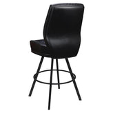 Bruno Diamond Back Premium Bucket Bar Stool with Circular Frame19cd3244ce96418562