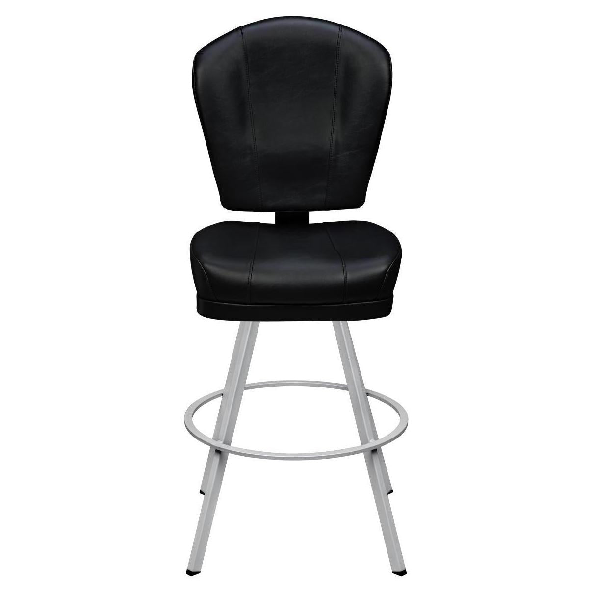 Remi 3-Channel Premium Casino Bucket Bar Stool with Circular Frame19cd32e65c03b26fa2