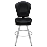 Remi 3-Channel Premium Casino Bucket Bar Stool with Circular Frame19cd32e65c03b26fa2