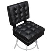 Belvedere Tufted Premium Bucket Bar Stool with Circular Frame19cd31b2f6a3103eeb