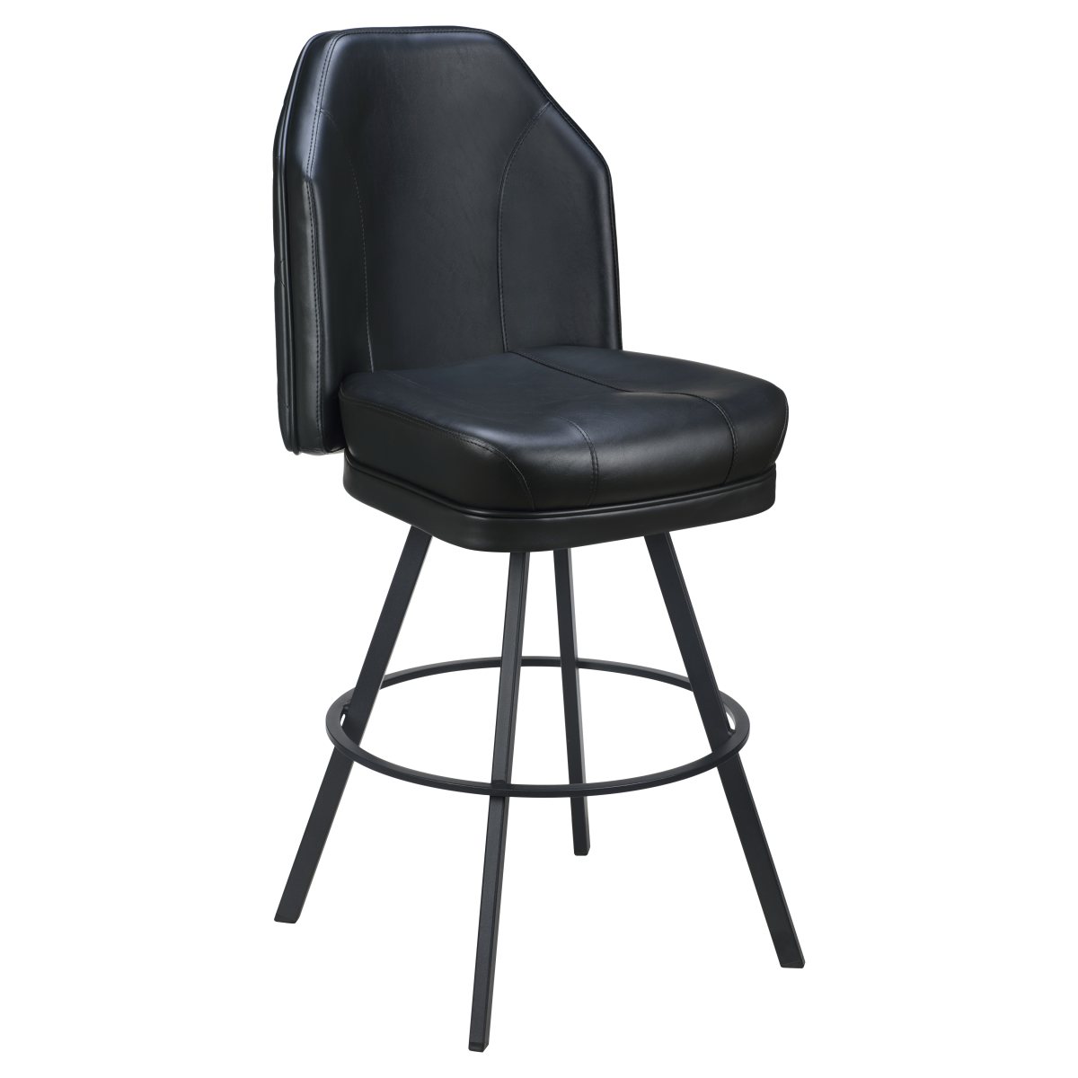 Spectre Premium Casino Bucket Bar Stool with Circular Frame 1a08217573e3ed77d9