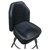 Spectre Premium Casino Bucket Bar Stool with Circular Frame 1a08217573e22c909f