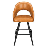 Invicta Premium Bucket Swivel Bar Stool with Square Frame19b9e726cd74ba0b85