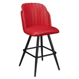 Premium Sooti Swivel Bar Stool with Square Frame19ba45757bb43bae0