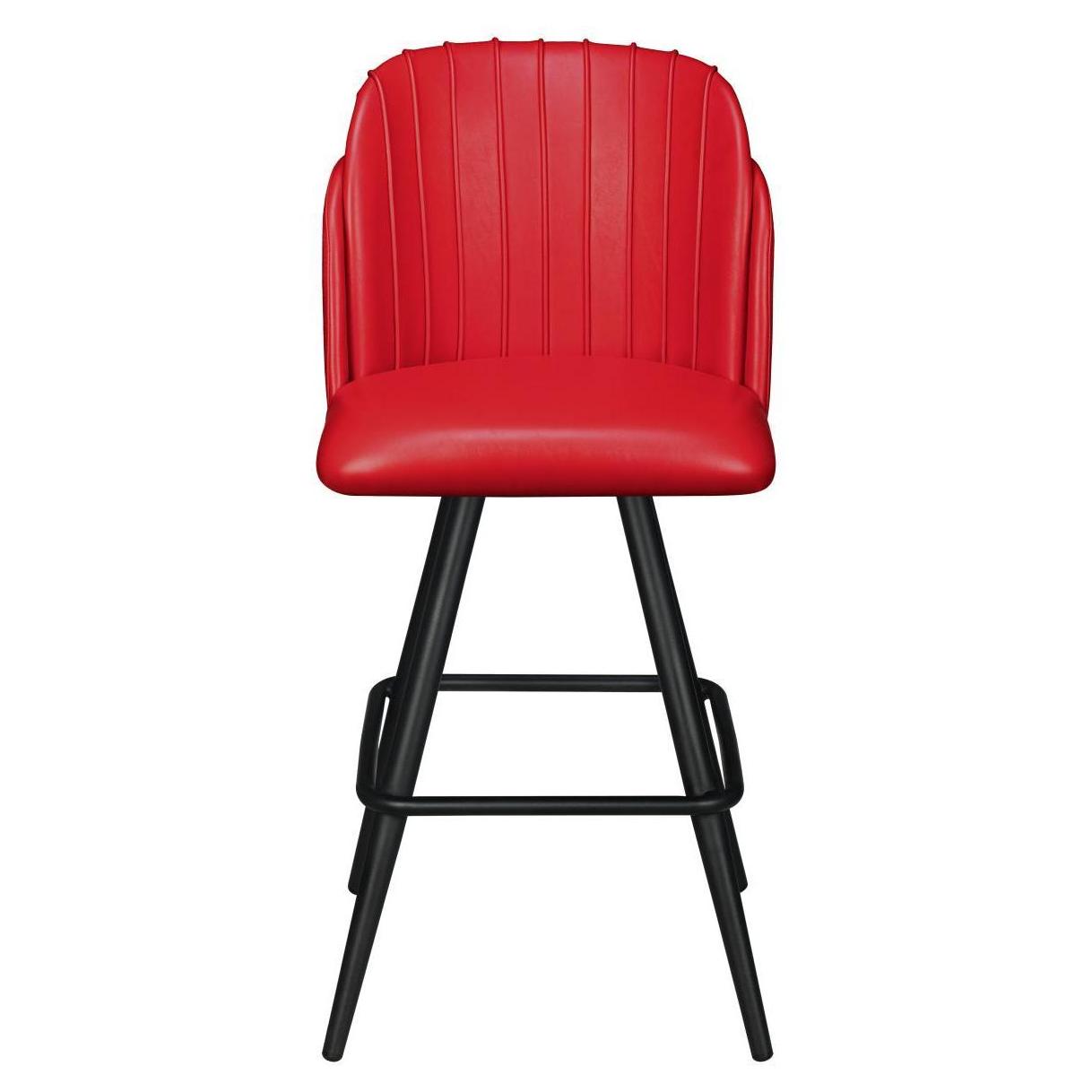 Premium Sooti Swivel Bar Stool with Square Frame19ba45757bb1d3ba00
