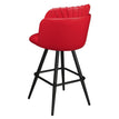 Premium Sooti Swivel Bar Stool with Square Frame19ba45757bb6679f62