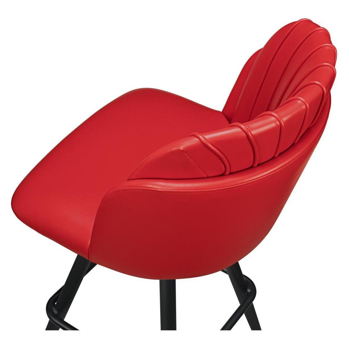 Premium Sooti Swivel Bar Stool with Square Frame19ba45757bba96a24