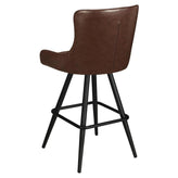 Premium Savino Swivel Bar Stool with Square Frame19ba44f01784fd6f79
