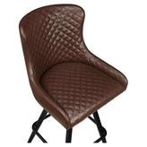 Premium Savino Swivel Bar Stool with Square Frame19ba44f017844419a9