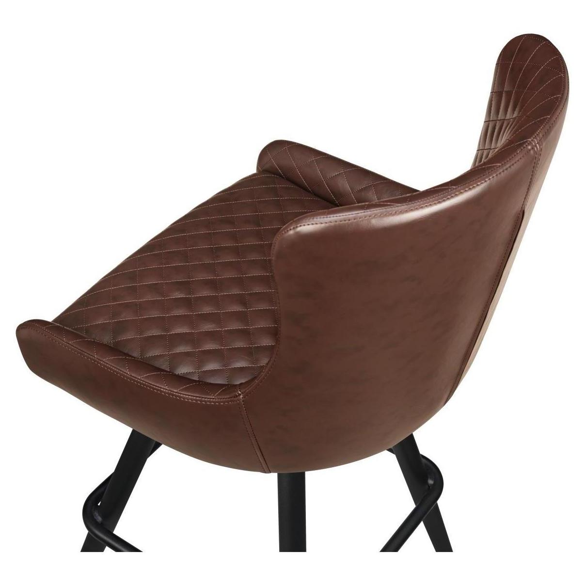 Premium Savino Swivel Bar Stool with Square Frame19ba44f01786e5ff95