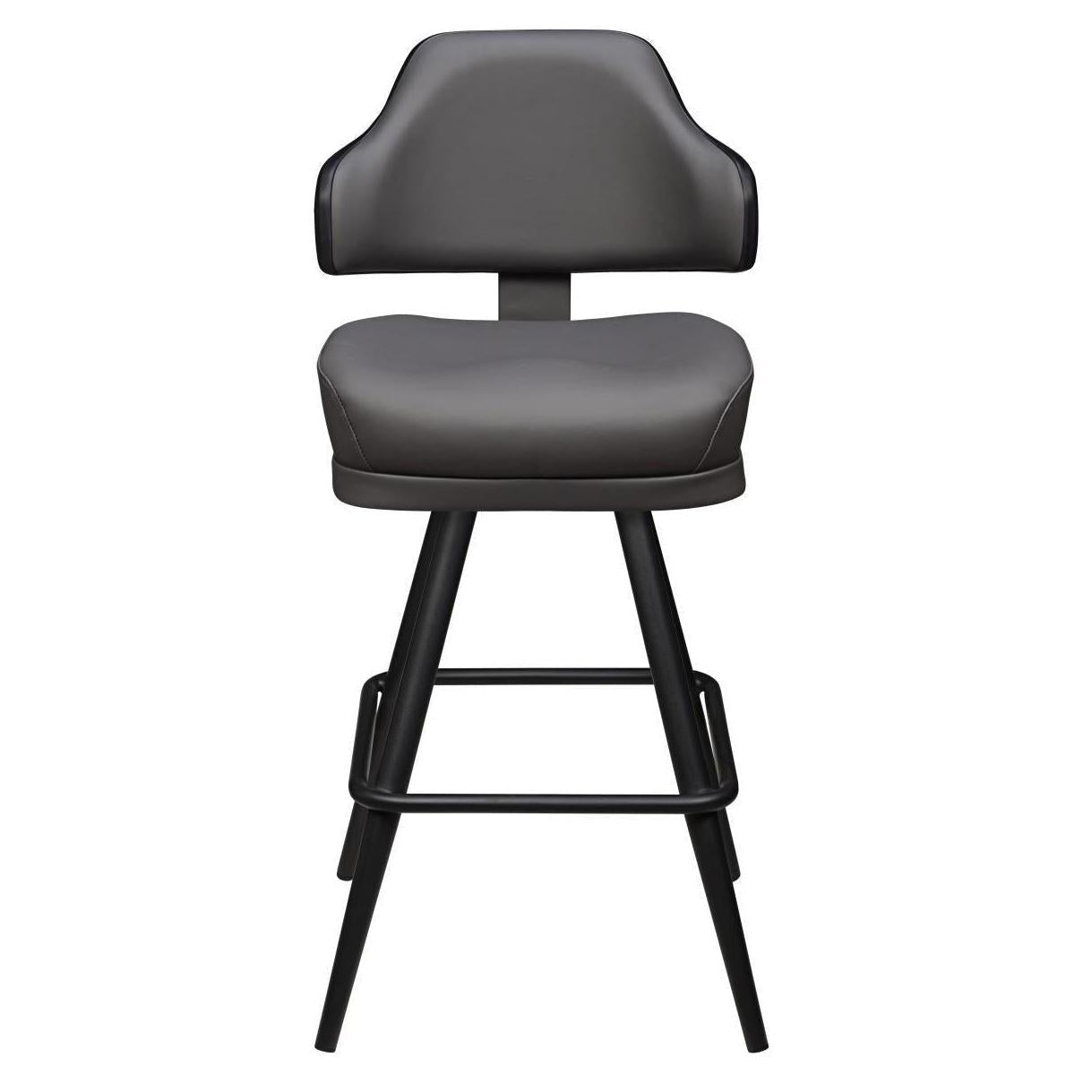 Valentino Premium Casino Bucket Bar Stool with Square Frame19cd3109e102469968