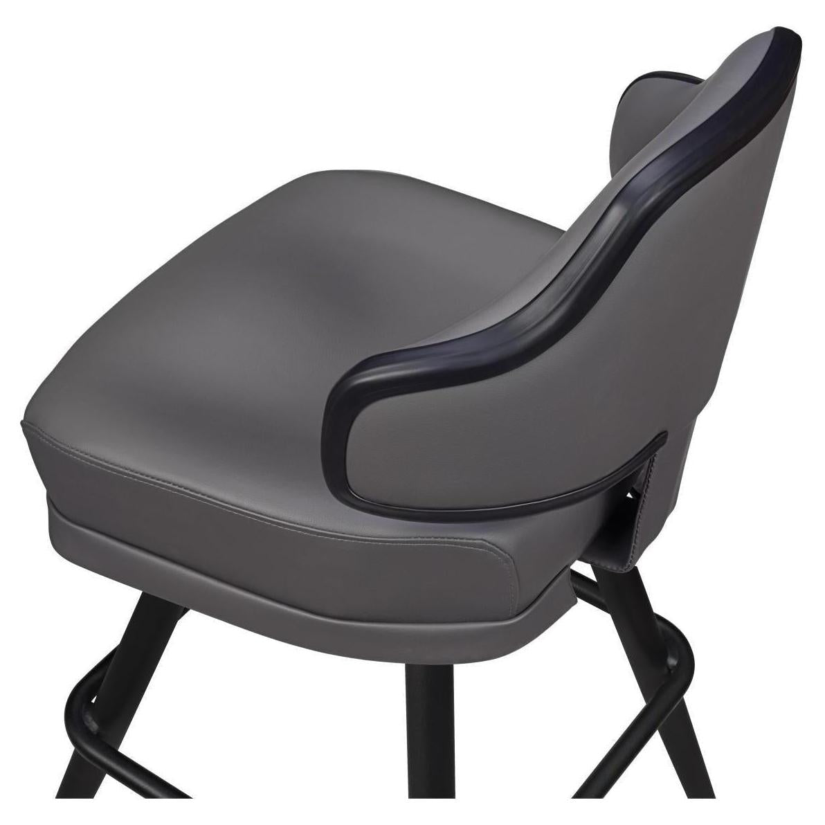 Valentino Premium Casino Bucket Bar Stool with Square Frame19cd3109e106d03f86