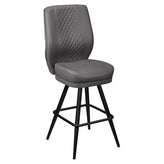 Bruno Diamond Back Premium Bucket Bar Stool with Square Frame19cd3263d942f15f8c