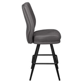 Bruno Diamond Back Premium Bucket Bar Stool with Square Frame19cd3263d94176cf28