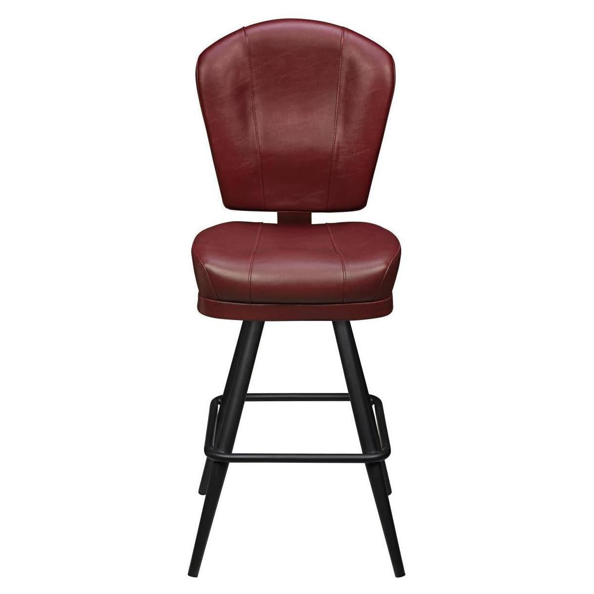 Remi 3-Channel Premium Casino Bucket Bar Stool with Square Frame19cd333ffbf73aa61c