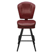 Remi 3-Channel Premium Casino Bucket Bar Stool with Square Frame19cd333ffbf73aa61c