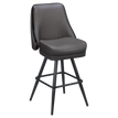 Monaco Premium Casino Bucket Bar Stool with Square Frame 1a0821630364ec38b5