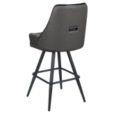 Monaco Premium Casino Bucket Bar Stool with Square Frame 1a0821630364407f83