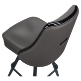 Monaco Premium Casino Bucket Bar Stool with Square Frame 1a08216303661ffb76