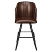 Premium Sooti Swivel Bar Stool with Vintage Frame19ba459cc4d60a039a