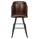 Premium Sooti Swivel Bar Stool with Vintage Frame19ba459cc4d60a039a