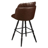 Premium Sooti Swivel Bar Stool with Vintage Frame19ba459cc4d478abad