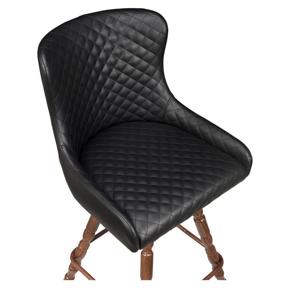 Premium Savino Swivel Bar Stool with Vintage Frame19ba45363a34dc4292