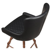 Premium Savino Swivel Bar Stool with Vintage Frame19ba45363a33f86c56