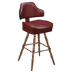 Valentino Premium Casino Bucket Bar Stool with Vintage Frame19cd31881793b82514