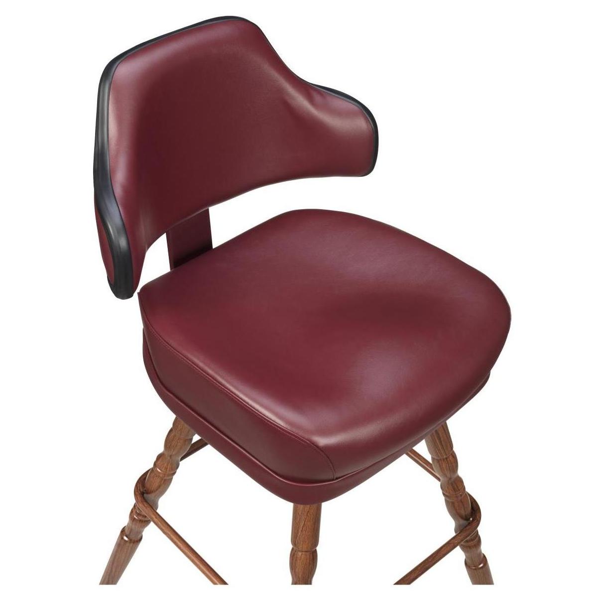 Valentino Premium Casino Bucket Bar Stool with Vintage Frame19cd3188179662f6ae