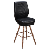 Bruno Diamond Back Premium Bucket Bar Stool with Vintage Frame19cd327fbdb60f9ea5