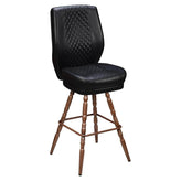 Bruno Diamond Back Premium Bucket Bar Stool with Vintage Frame19cd327fbdb60f9ea5