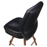 Bruno Diamond Back Premium Bucket Bar Stool with Vintage Frame19cd327fbdb54eac4a