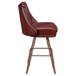 Monaco Premium Casino Bucket Bar Stool with Vintage Frame 1a08216020917cb7a0