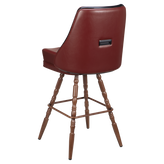 Monaco Premium Casino Bucket Bar Stool with Vintage Frame 1a08216020965d3b72