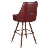 Monaco Premium Casino Bucket Bar Stool with Vintage Frame 1a08216020965d3b72