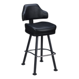 Valentino Premium Casino Bucket Bar Stool with Arched-Oval Frame19e3824dcf231f7d7a